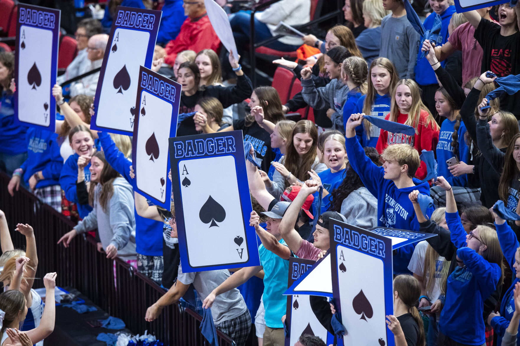 Class B state volleyball: Elkhorn North vs Bennington